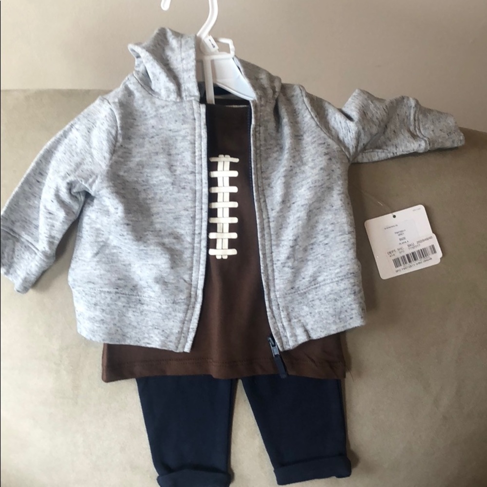 Brand new matching football set